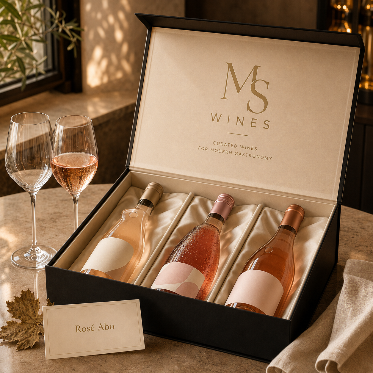 Subscription: Rosé-Paket — 3 rotierende Rosé-Weine